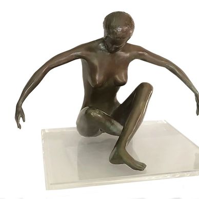 Bronze Female Nude Sculpture