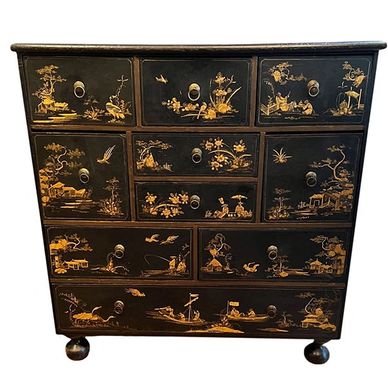 George III Japanese Cloisonné Chest of Drawers
