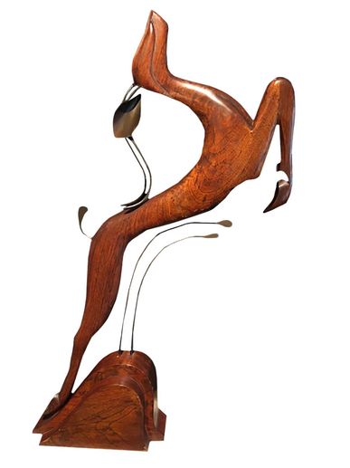 Art Deco Sculpture Of A Gazelle