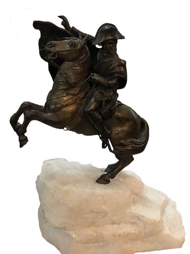 Bronze Napoleon On Horseback