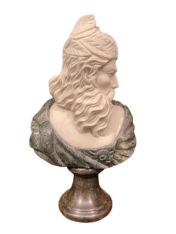 Finely Carved Bust Of A Man Italian