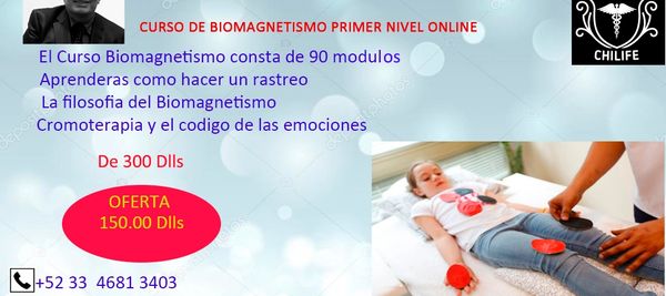 En este curso aprenderás la filosofía del biomagnetismo, además aprenderás como curar las emociones