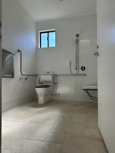 Commercial disabled bathroom