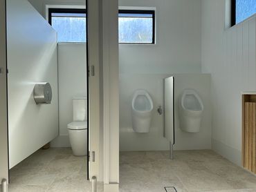 Commercial male bathroom