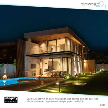 Integrity Villaları'nın yapım taahhüdü.