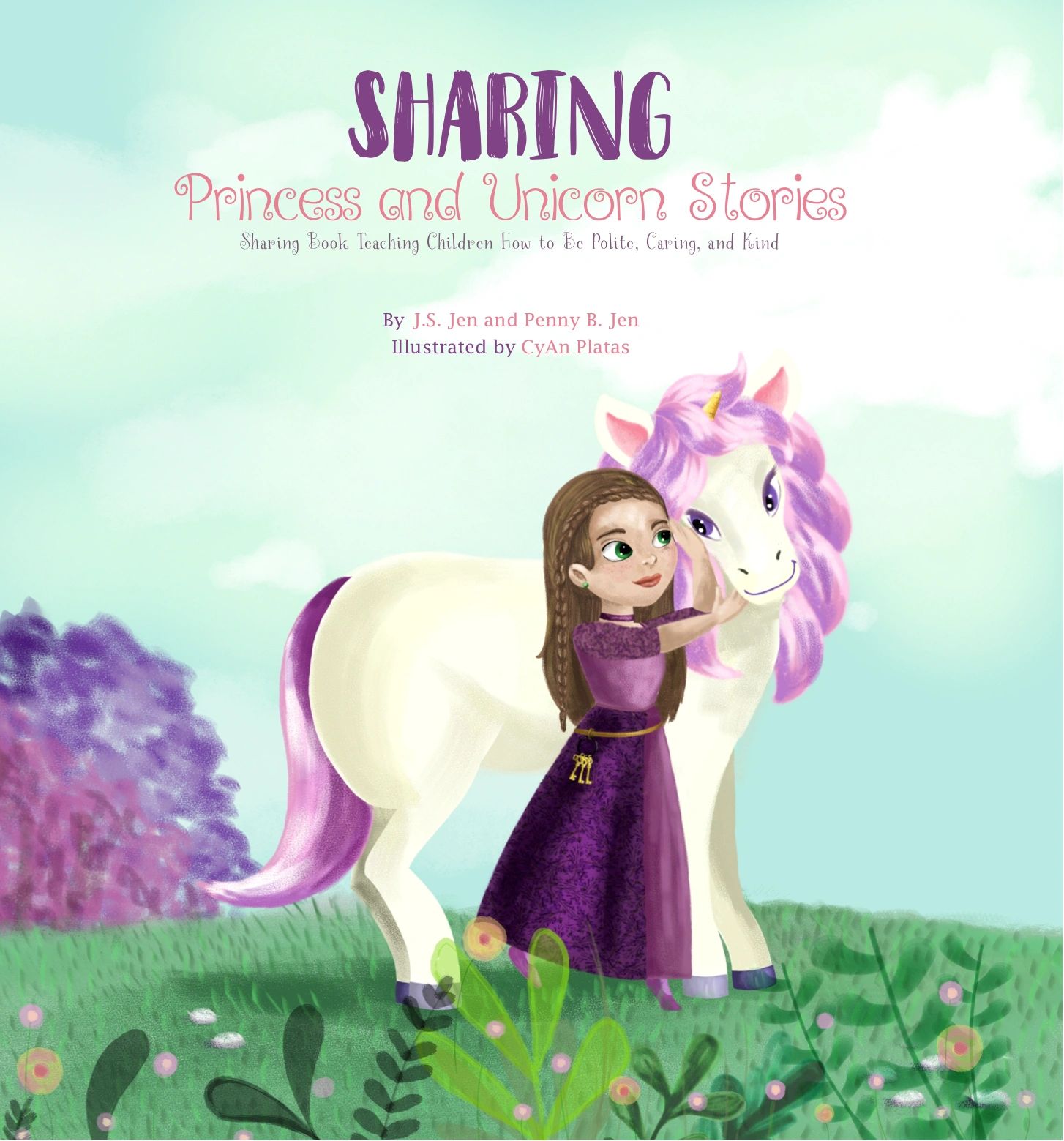 Cover of "Sharing: Princess and Unicorn Stories"