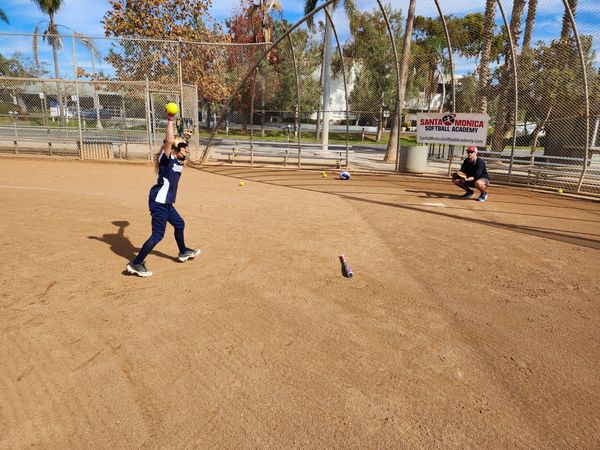 Santa Monica Softball Academy pitching lessons