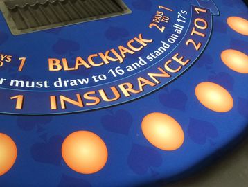 Planet Gaming Entertainment - Custom Casino Table - Blackjack