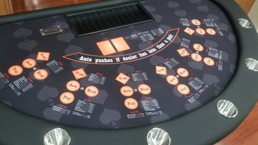 Planet Gaming Entertainment - Custom Game Table - Hold'Em