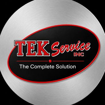 TEK Service Inc logo with tagline.