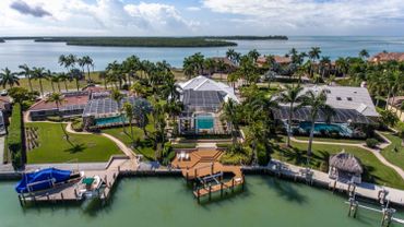 Drone Photo Residential Real Estate Marco Island, Florida