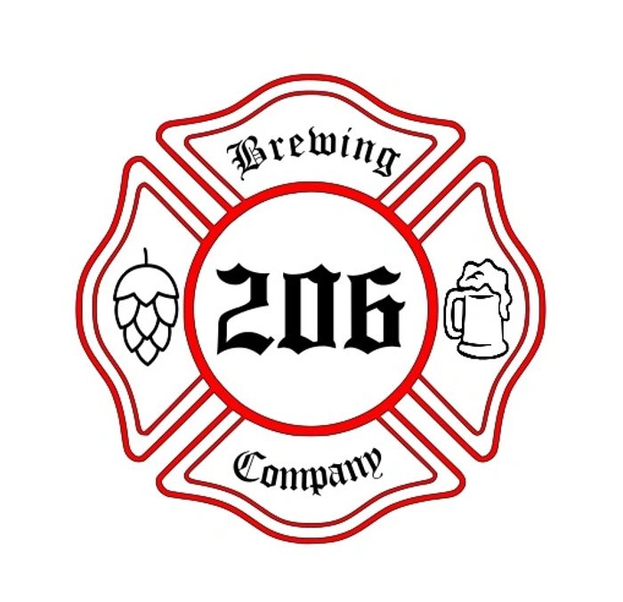 206 Brewing Company Logo