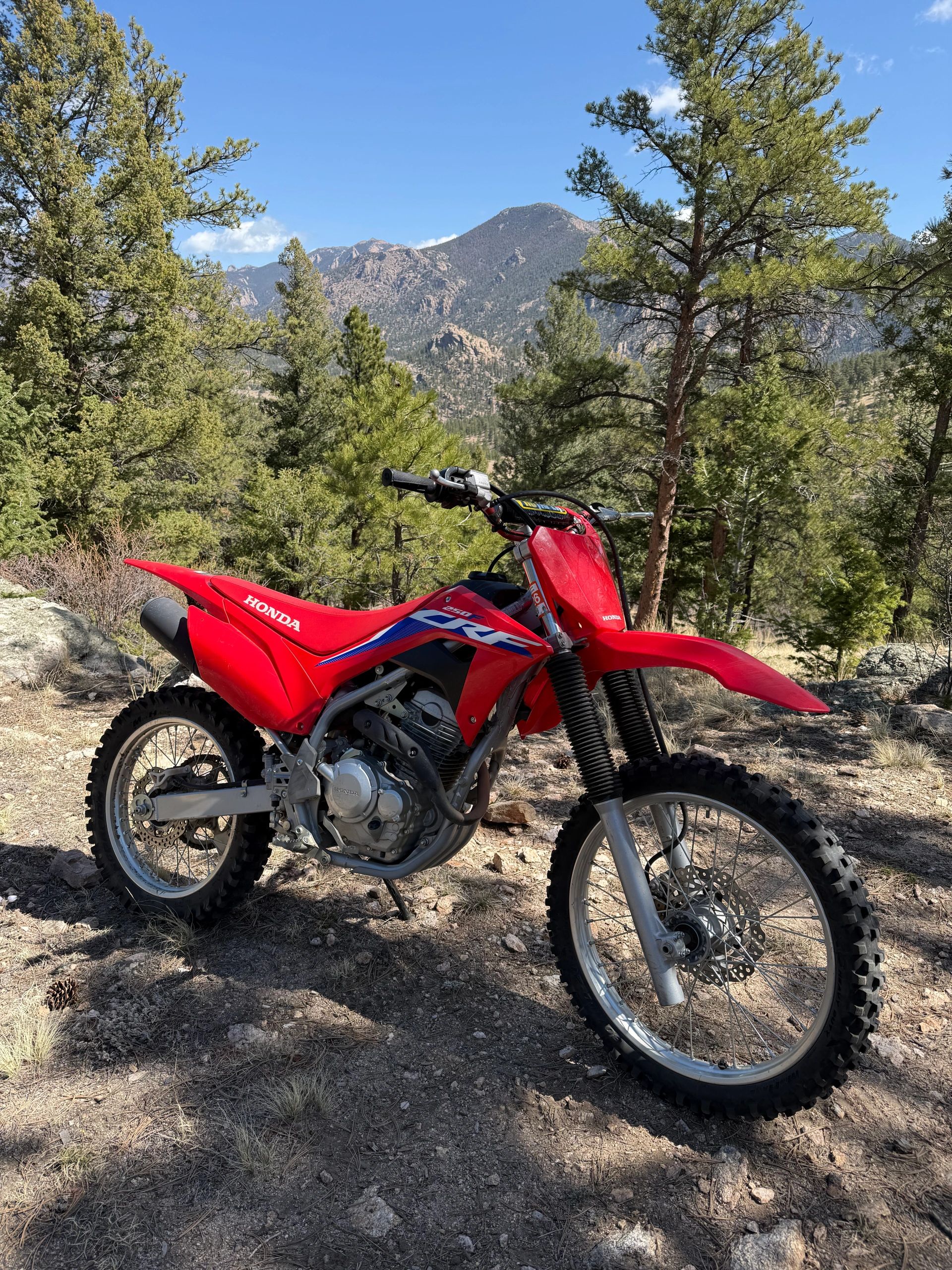 Dirtbike Honda tarryall reservoir badger flats OHV China wall crf 250