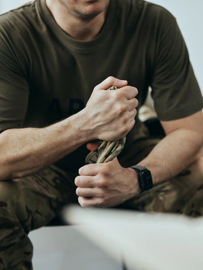 member in military attending heroin rehab and heroin addiction treatment