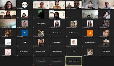 Online certification course by ISCQAcademy with diverse participants.
