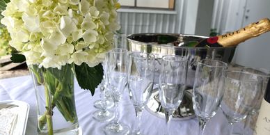 Complimentary snacks and drinks for charter flights