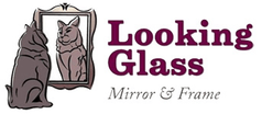 Looking Glass Mirror and Frame