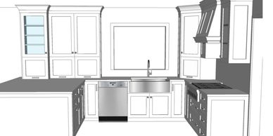 Kitchen Remodeling Cabinet Blueprint