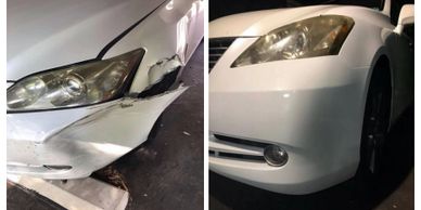 Minor Collision Repair Before & After
