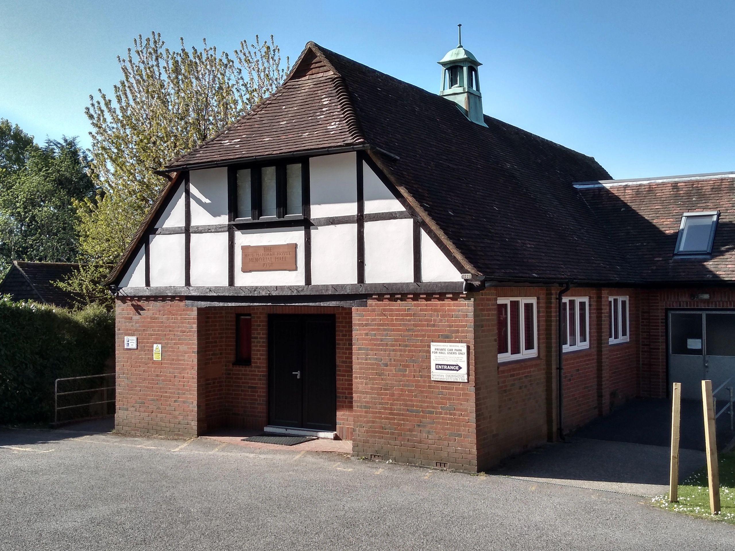 Maud Hardman Hoyle Memorial Hall (Hammer Hall) Hammer , England