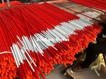 Fiberglass snow stakes, Fiberglass driveway markers