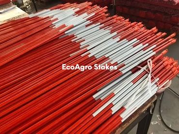Fiberglass snow stakes, Fiberglass driveway markers