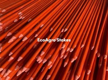 Fiberglass snow stakes, Fiberglass driveway markers