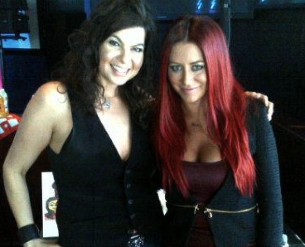PsychicGirl Jusstine K with Aubrey O'Day