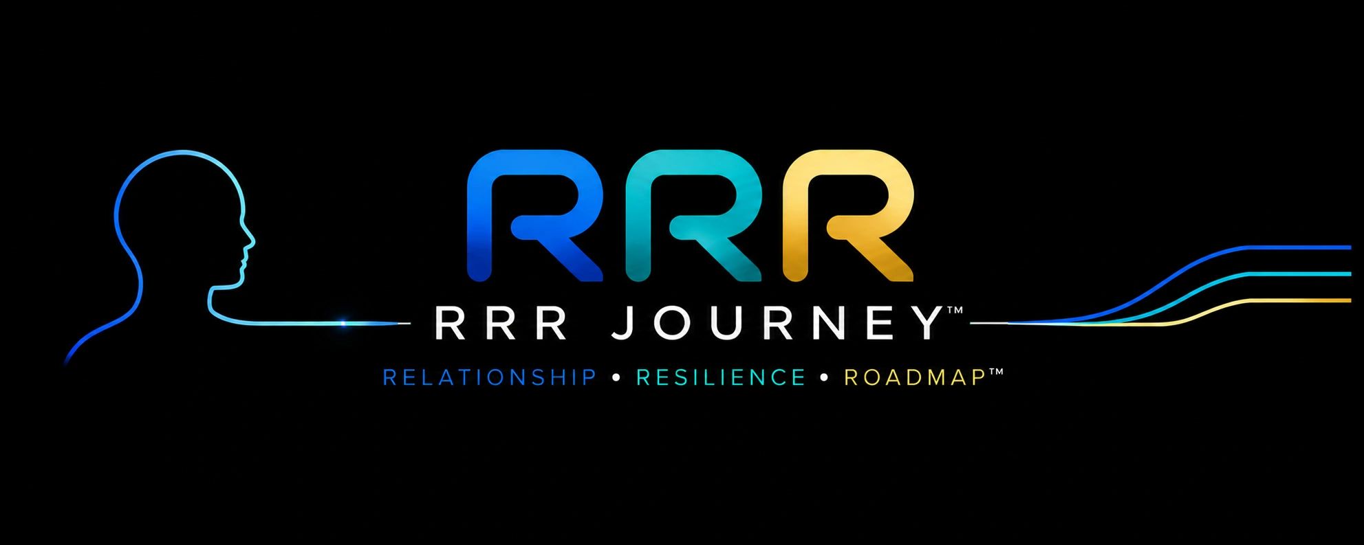 Logo for RRR Journey highlighting Relationship, Resilience, and Roadmap.