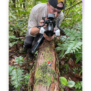 Brad Wilson lecturing at American Frog Dy 2024