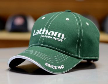 custom hats, embroidered caps, leather patch hats, custom trucker caps, mesh back caps, company hats