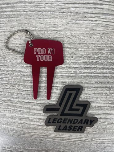 Laser Engraved Divot Tool