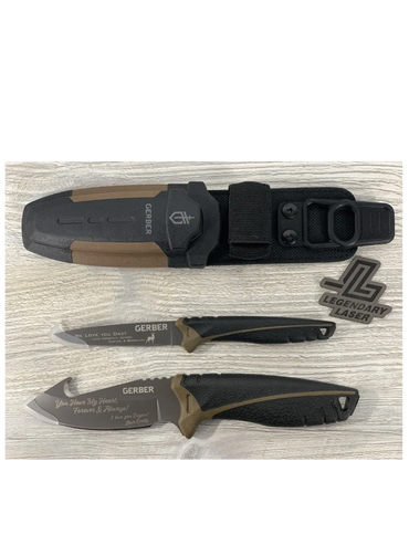 Gerber Knife Set with Custom Engraving