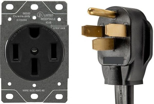 NEMA 14-50R and NEMA 14-50P