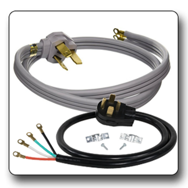Replacement Cords - Appliance Extension Cords - Electric Dryers, Electric Stoves