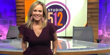 Erica Brennes, founder of Real Mom, Real Tired, appears on Studio 512 to share Super Bowl Snacks