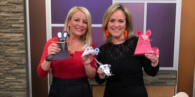 Erica Brennes, founder of Real Mom, Real Tired, shares some easy arts & crafts ideas on Studio 512