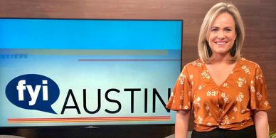 Erica Brennes is the co-host of FYI Austin on KVUE TV in Austin, TX