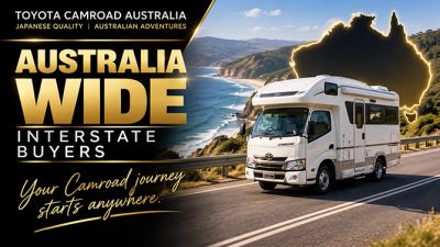 Toyota Camroad Australia helps interstate buyers across Australia with premium Japanese motorhomes w