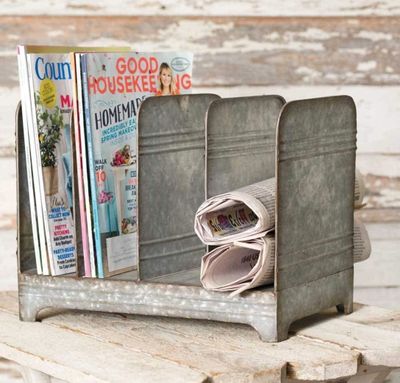 metal desk work office storage organization file project farmhouse home decor idea inspiration trend