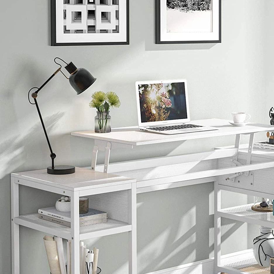 home office lighting lamp desk desktop small designer boho antique retro mid-century mod glam pretty