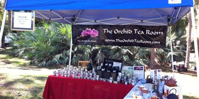 Pop-Ups, Maker's Markets, Outdoor Events, City Events, Festivals, Concerts enjoy The Orchid Tea Room