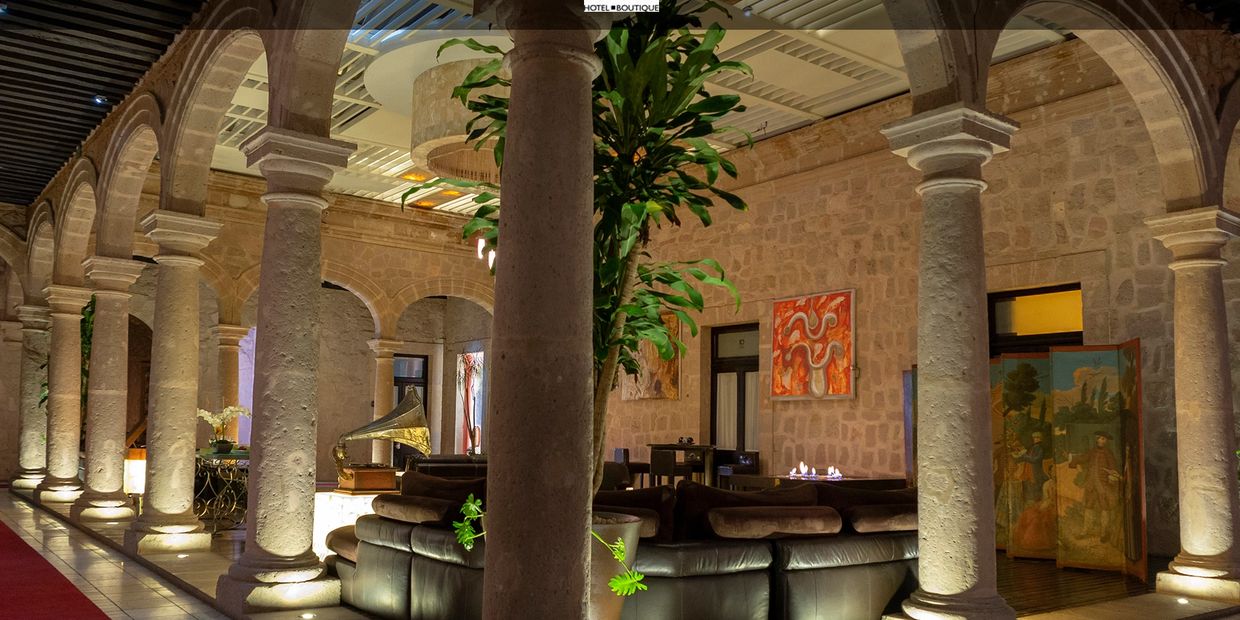 Hotel Boutique Cantera Diez, en la ciudad de Morelia.
Diseñado por Juan Carlos Doce