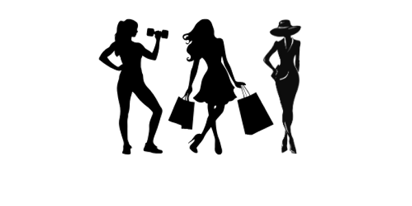 Silhouette of a person walking in a dark, empty space.