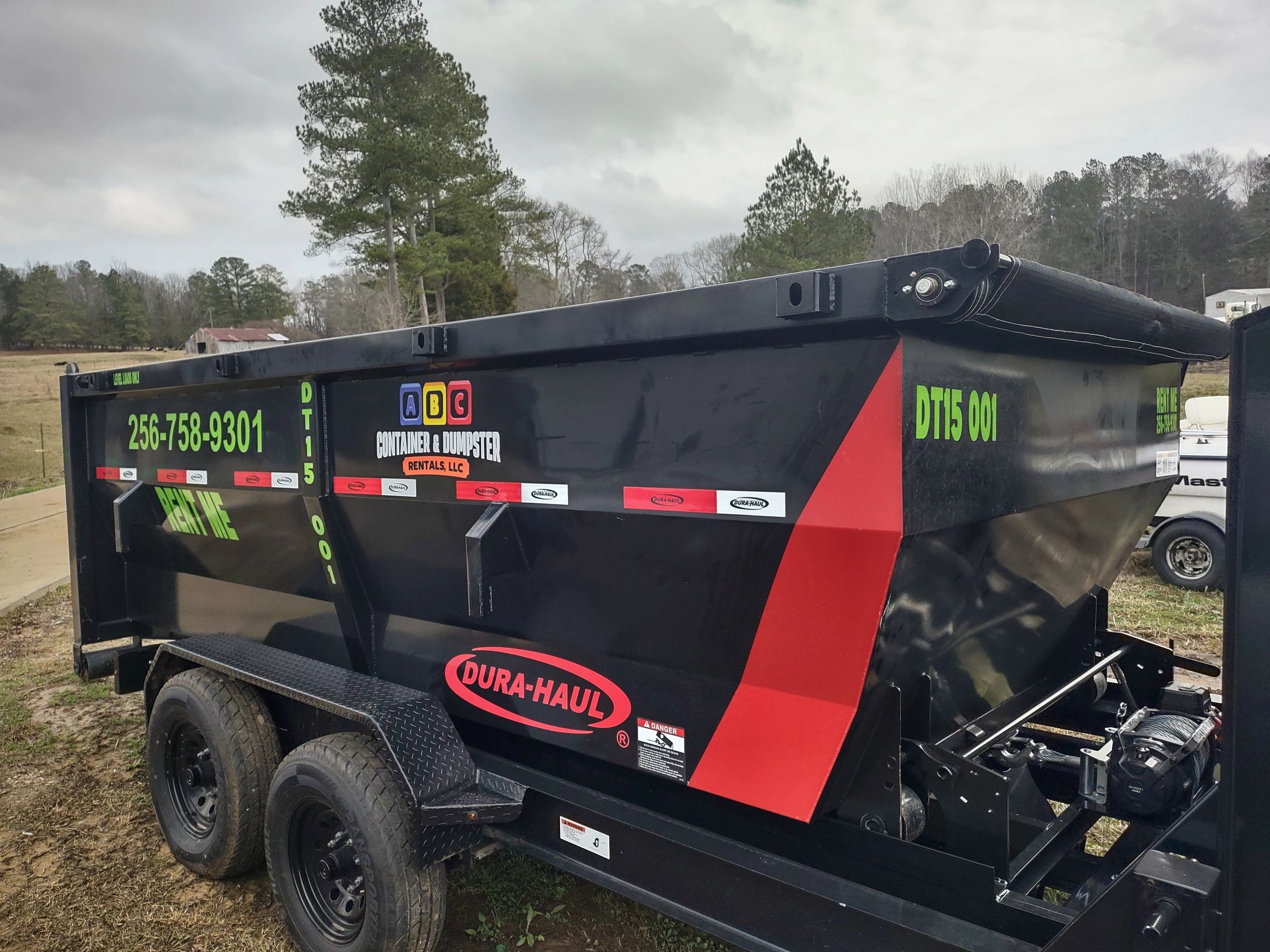 Roll-off dumpster rentals available