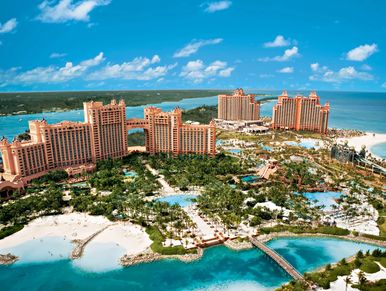 Atlantis Paradise Island resort, The Bahamas