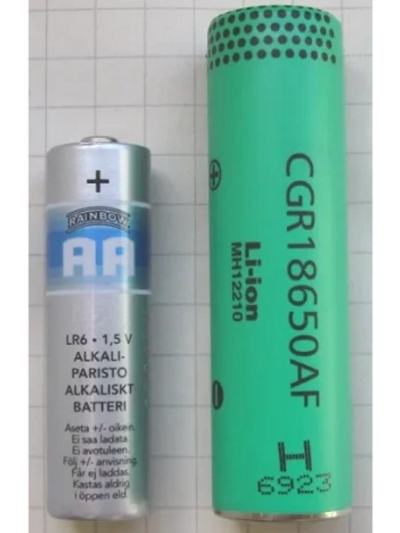 Lithium Cells can be shaped like cylindrical batteries or flat blocks or pouches seen in phones.
