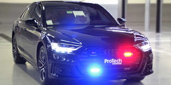 Kuwait unmarked police vehicle