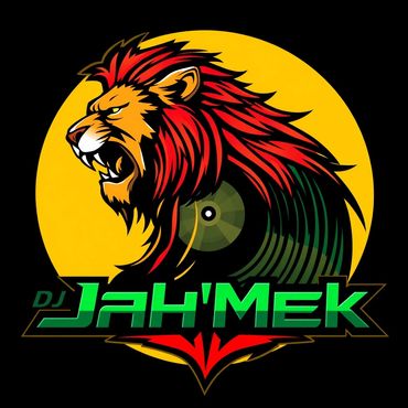 DJ JahMek vinyl record logo