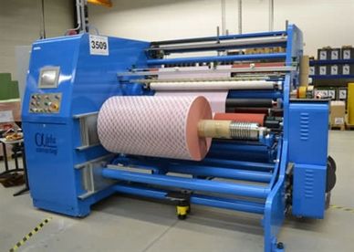 ALPHASHAFT center surface winders with one or two shafts have short web paths for high productivity.